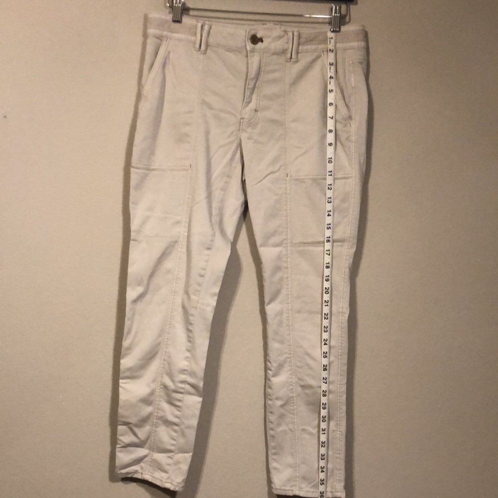 White House Black Market Size 8 Straight Crop Pants - Picture 6 of 9